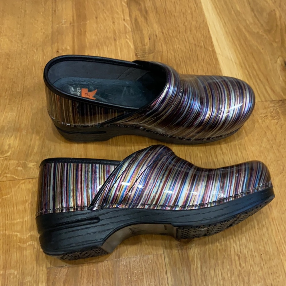 Dansko multicolored Clog shoes